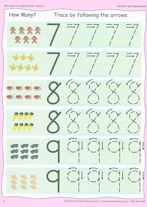 Mathematical Reasoning Level A - Grade K