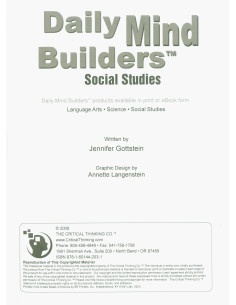 Daily Mind Builders: Social Studies (Grades 5-12)