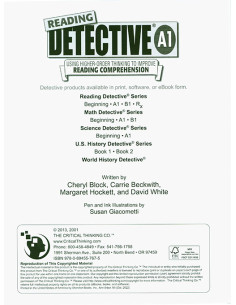 Reading Detective Level A1 (Grades 5-6)