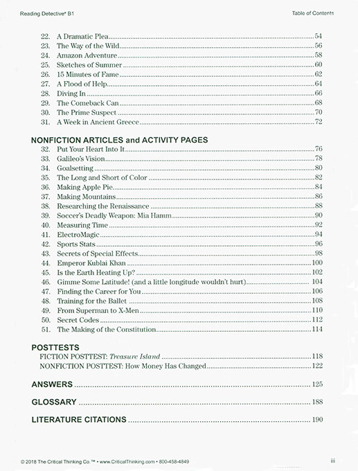 Reading Detective B1 (Grades 7-8)