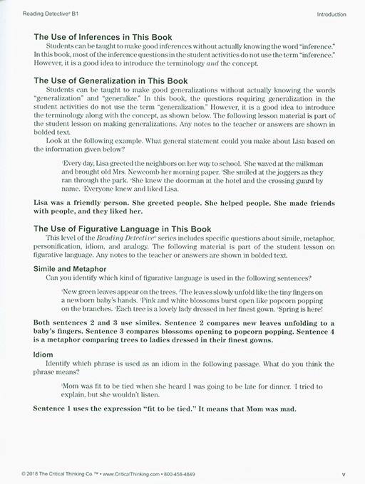 Reading Detective B1 (Grades 7-8)