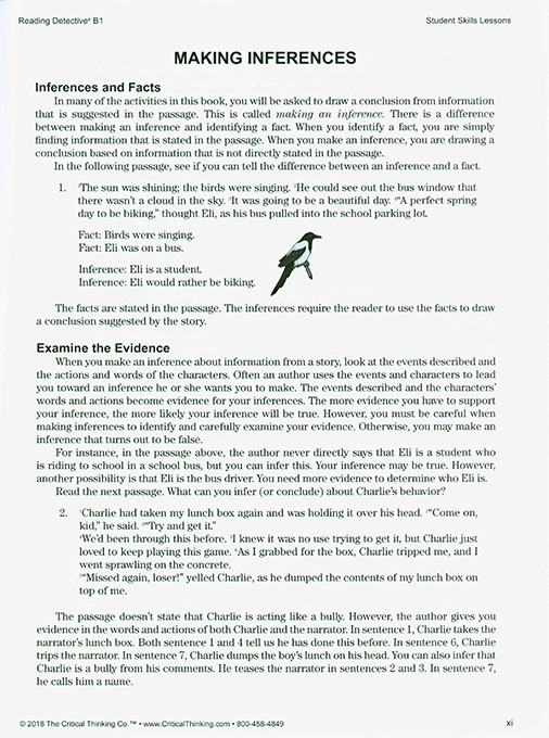 Reading Detective B1 (Grades 7-8)