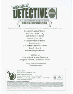Reading Detective Beginning Grades 3-4