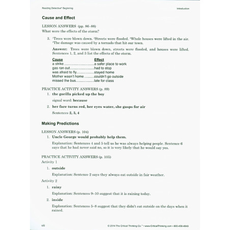 Reading Detective Beginning Grades 3-4