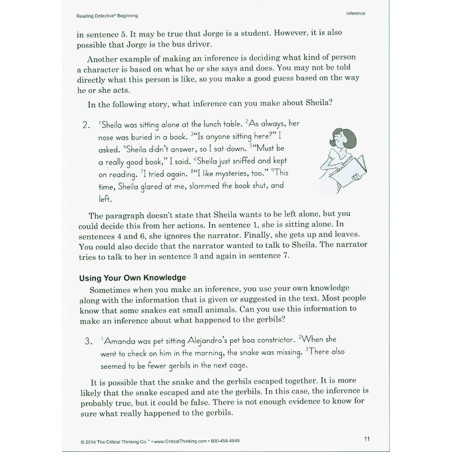 Reading Detective Beginning Grades 3-4
