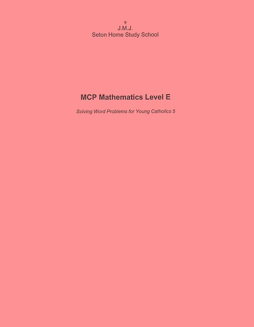 Catholic Word Problems Level E