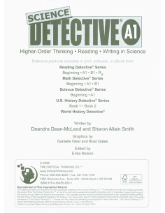 Science Detective A-1 - Grades 5-6