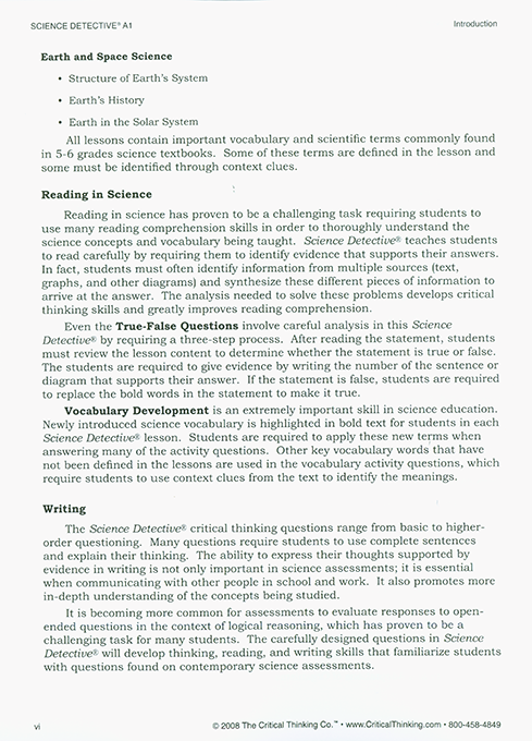 Science Detective A-1 - Grades 5-6