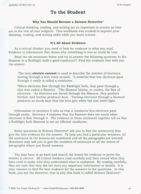 Science Detective A-1 - Grades 5-6