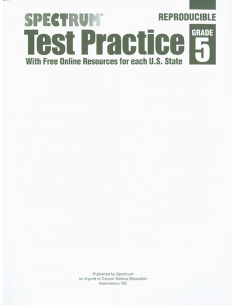 Spectrum Test Practice Workbook Grade 5