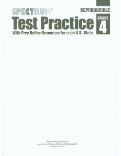 Spectrum Test Practice Workbook Grade 4