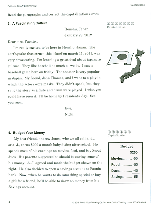 Editor in Chief Beginning 2 - Grades 3-4