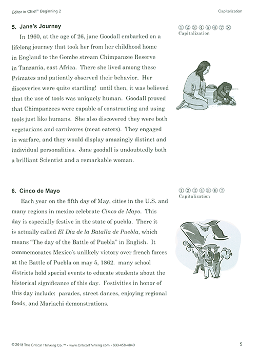 Editor in Chief Beginning 2 - Grades 3-4