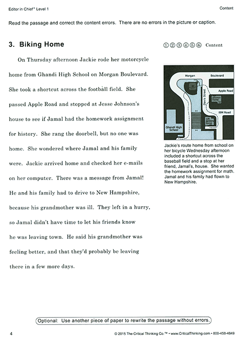 Editor in Chief Level 1 - Grades 4-5