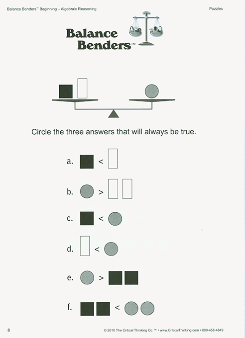 Balance Benders - Beginning (Grades 2-6)