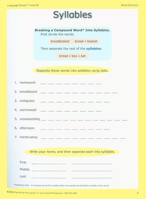 Language Smarts Level D - Grade 3