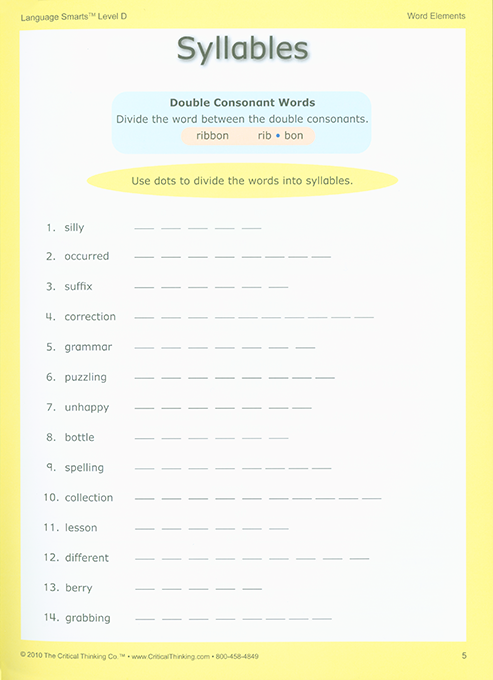 Language Smarts Level D - Grade 3