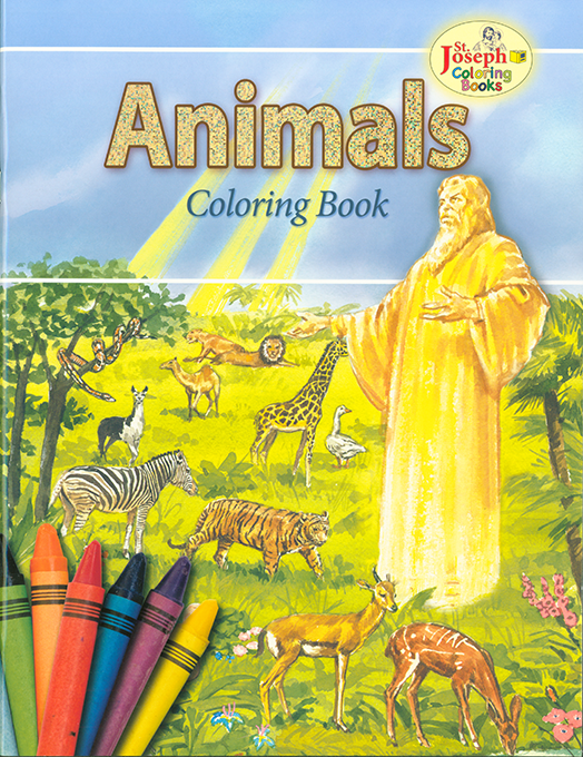 Animals of the Bible Coloring Book