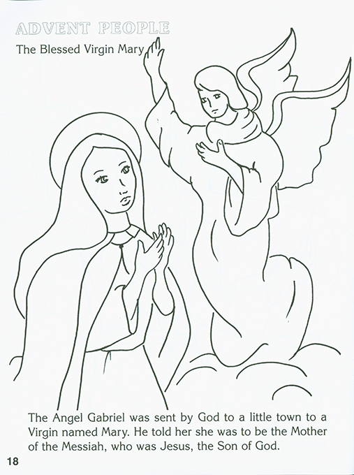 Advent Coloring Book