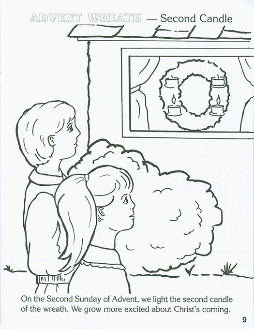 Advent Coloring Book