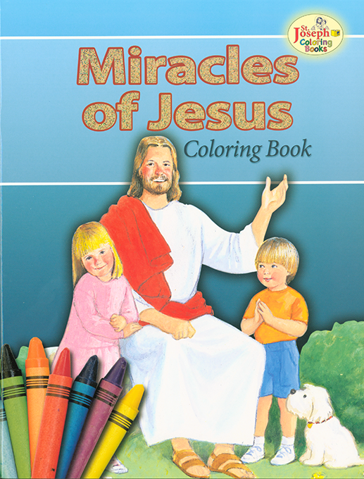 Miracles of Jesus Coloring Book