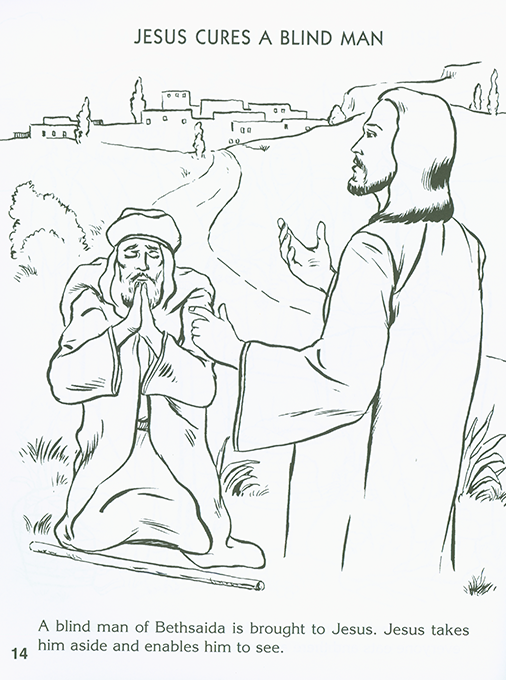 Miracles of Jesus Coloring Book