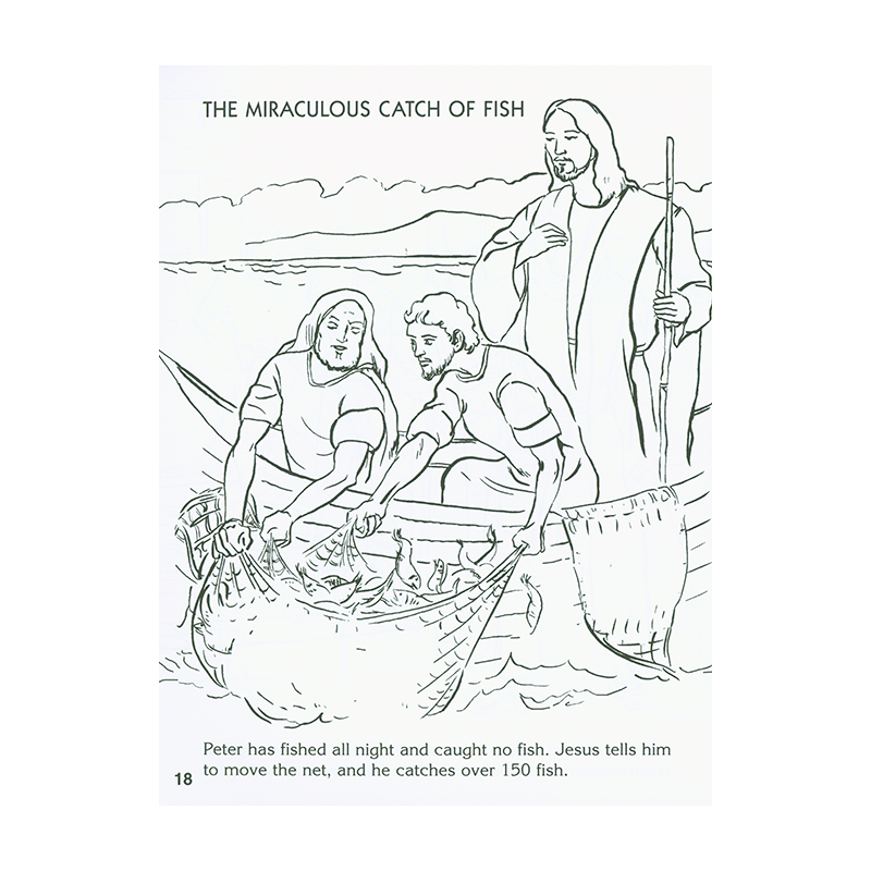Jesus Miracles Coloring Pages Free Jesus Miracles Coloring Pages Free