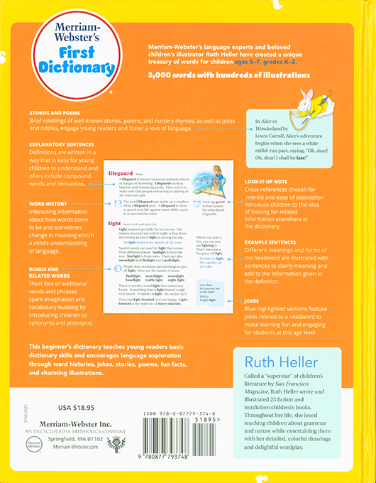 Merriam-Webster's First Dictionary (Grades 1-2)