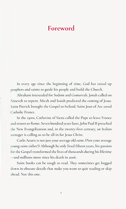 Bl. Carlo Acutis: The Amazing Discovery of a Teenager in Heaven