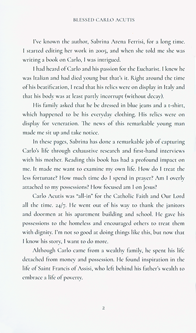 Bl. Carlo Acutis: The Amazing Discovery of a Teenager in Heaven