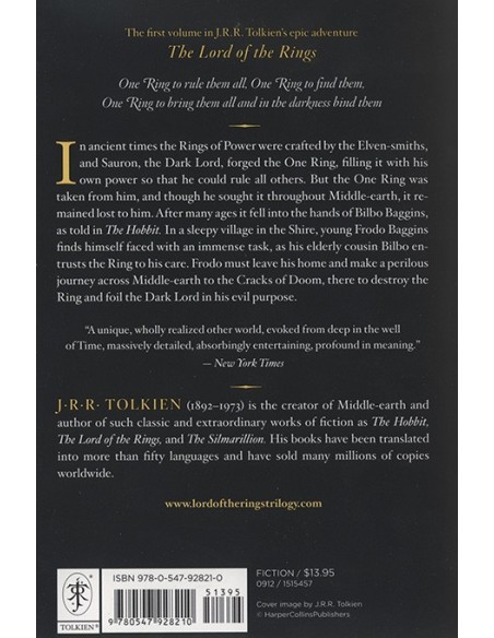 Novel Ideas - J.R.R Tolkien's The Fellowship of the Ring