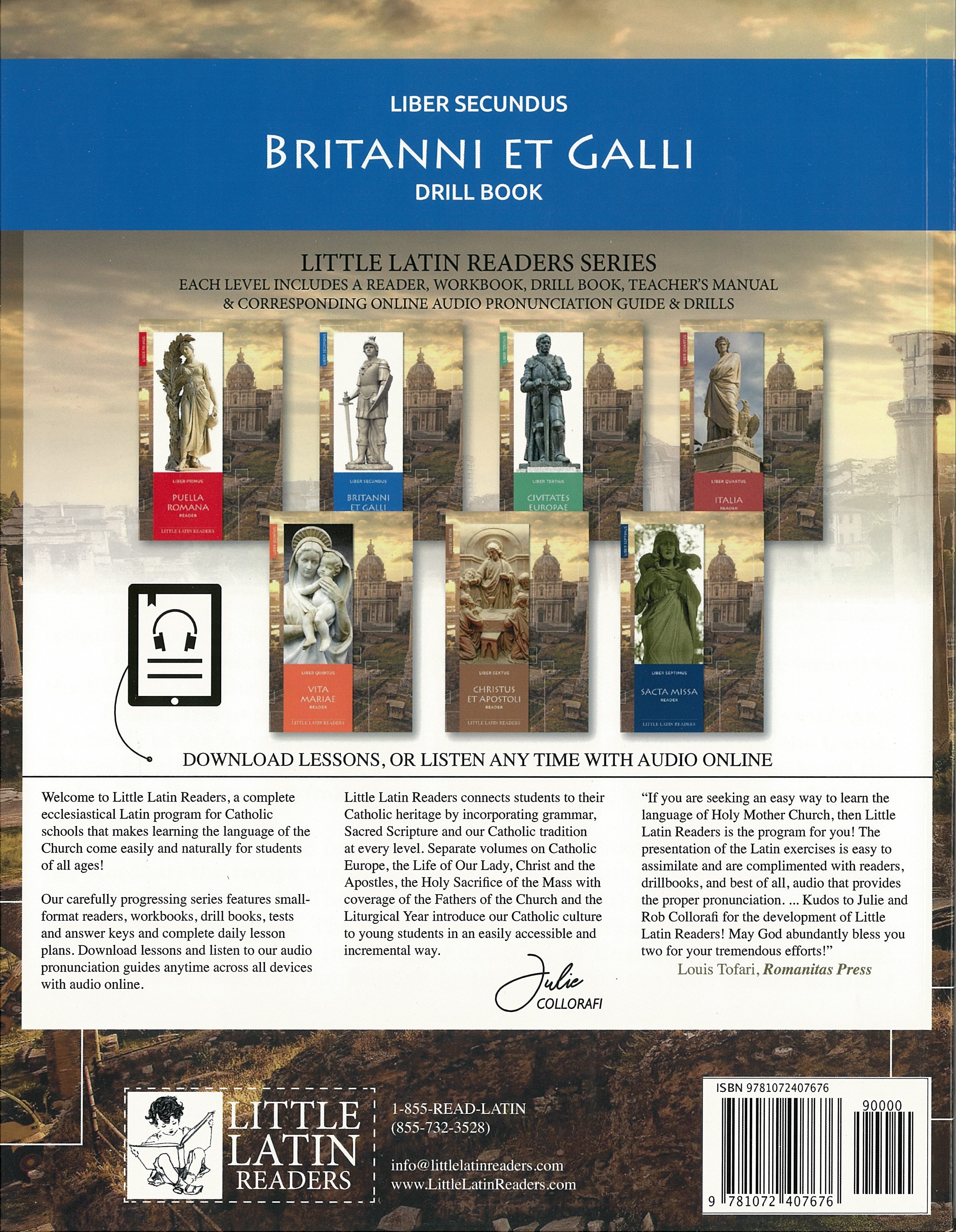 Little Latin Readers: Liber Secundus Drill Book