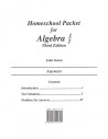 Saxon Algebra 1/2 (3rd edition) Text & Test Key