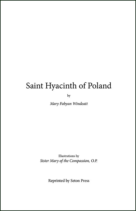 St. Hyacinth of Poland