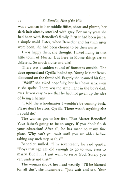 St. Benedict: Hero of the Hills