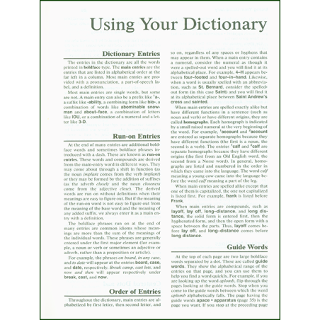 Merriam-Webster's Intermediate Dictionary (Grades 6-8) Merriam-Webster's Intermediate Dictionary (Grades 6-8)