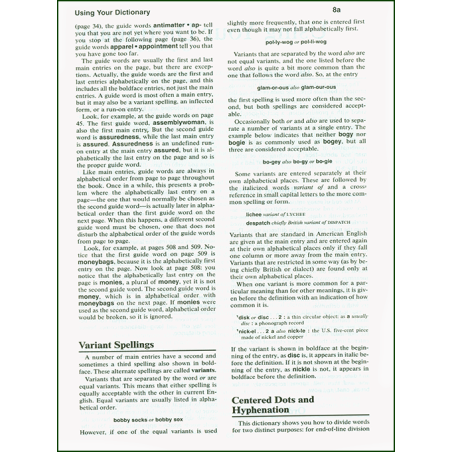 Merriam-Webster's Intermediate Dictionary (Grades 6-8) Merriam-Webster's Intermediate Dictionary (Grades 6-8)