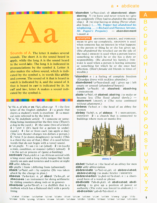 Merriam-Webster's Elementary Dictionary (Grades 3-5)