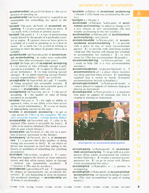 Merriam-Webster's Elementary Dictionary (Grades 3-5)