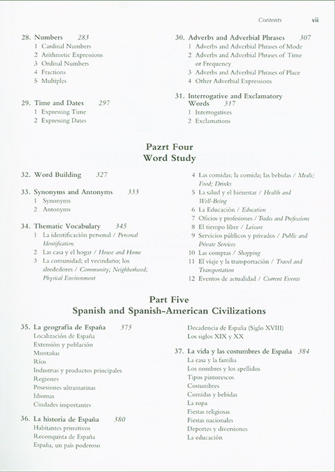 Amsco Spanish Two Years (Third Edition)