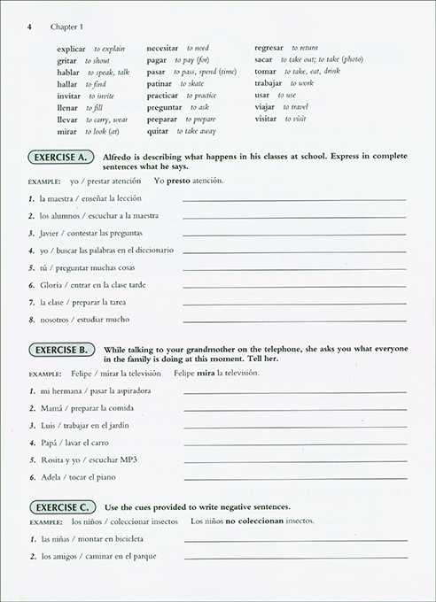 Amsco Spanish Two Years (Third Edition)