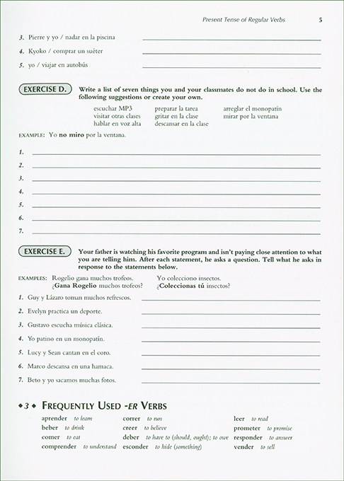 Amsco Spanish Two Years (Third Edition)