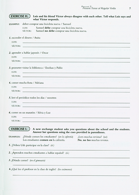 Amsco Spanish Two Years (Third Edition)