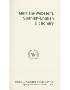 Merriam-Webster's Spanish-English Dictionary
