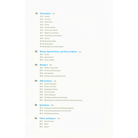 A Manual for Writers 9th Edition