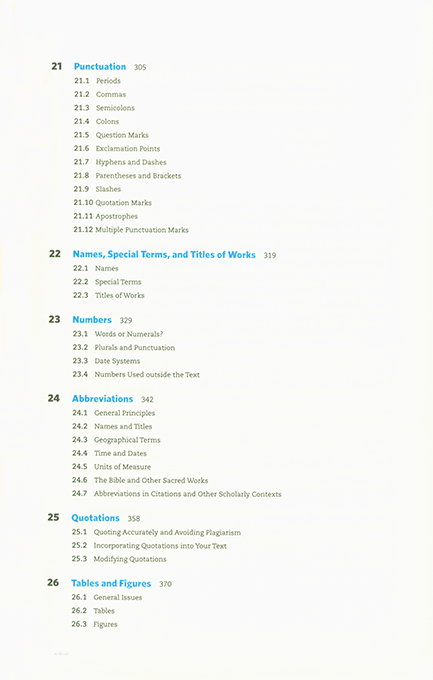 A Manual for Writers 9th Edition