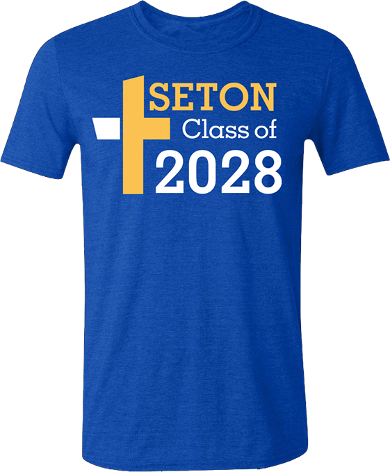 Seton Class of 2028 T-Shirt Adult Small