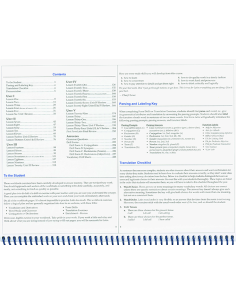 F.F. Latin Workbook and Test key