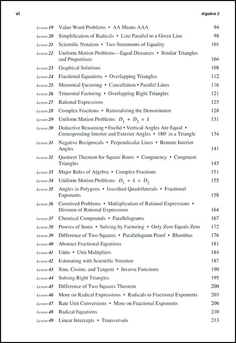 Saxon Algebra 2 (3rd Ed) Text (New)