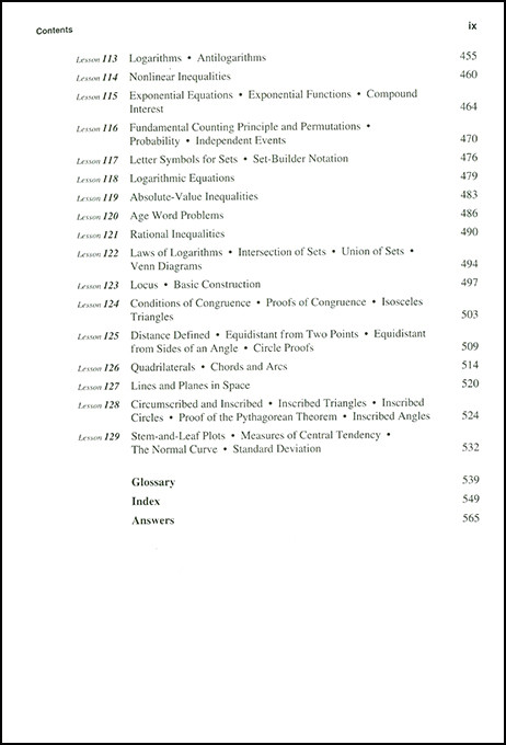 Saxon Algebra 2 (3rd Ed) Text (New)